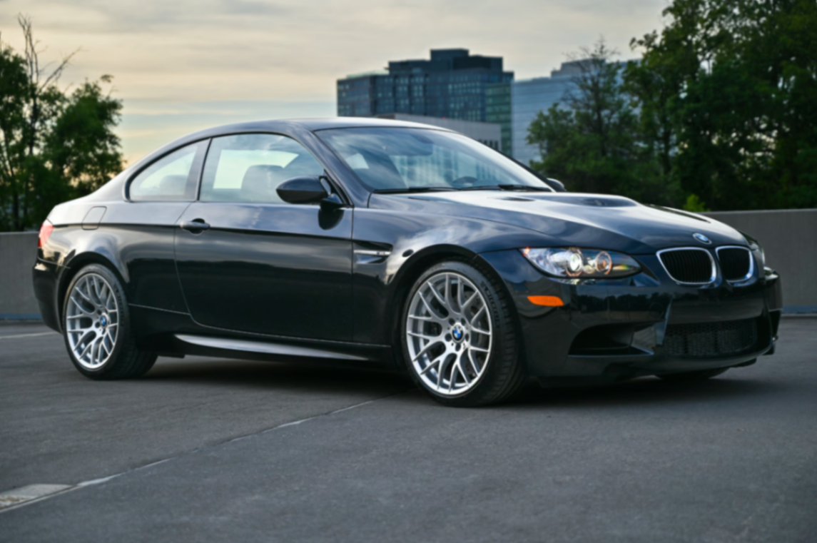 Black BMW M3 with ceramic coating